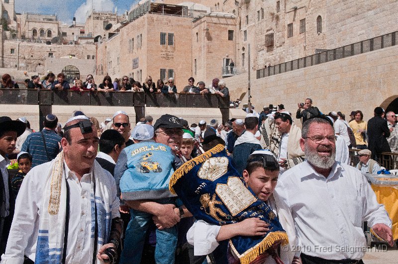 20100408_105141 D300.jpg - Bar Mitzvah boy carrying the Torah